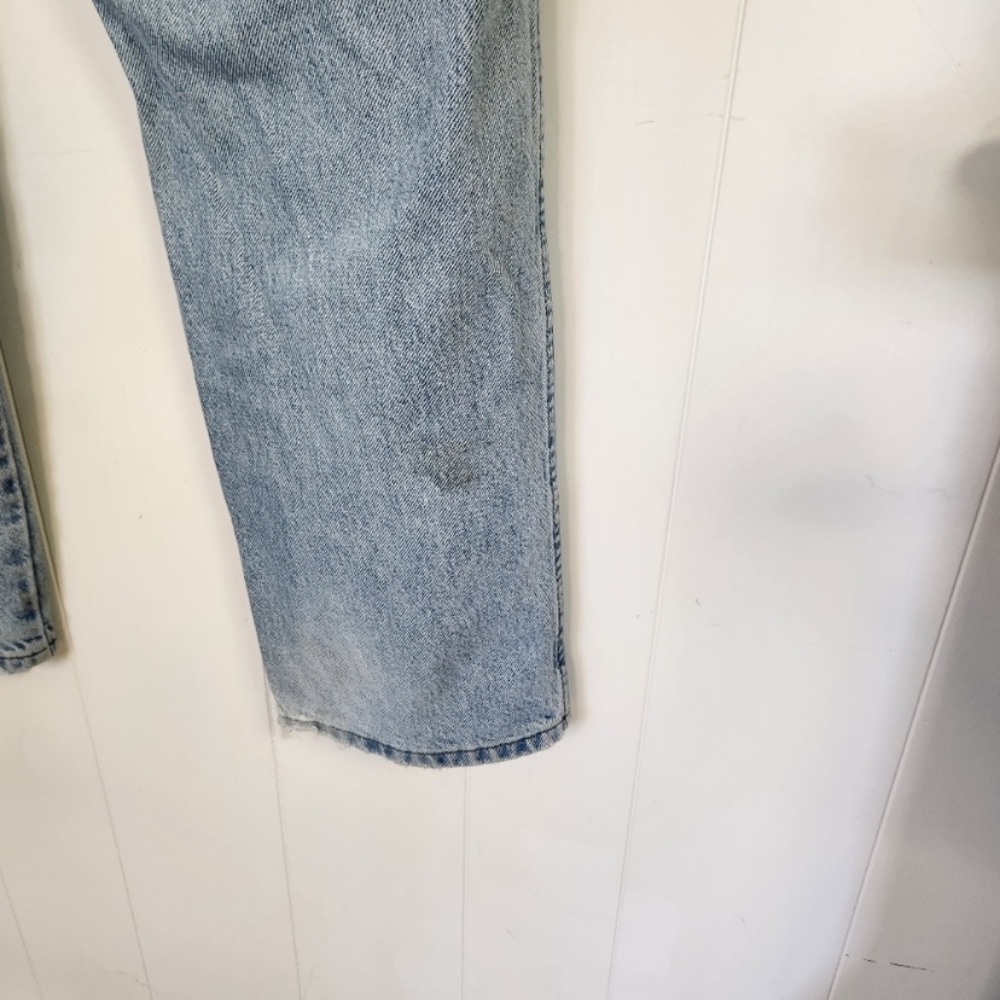 Vintage Harley Davidson Jeans 90s High Waisted Rise 100% Cotton Straight Leg - Picture 11 of 12